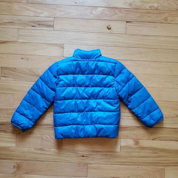 Place Boys Puffer Zip Front Royal Blue Jacket Boy's Size S (5/6) - Picture 2 of 5